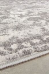 Kukoon Runner Rug Grey Traditional Medallion Bordered Long Hallway Rugs - Size: 60 cm x 240 cm - thumbnail 2