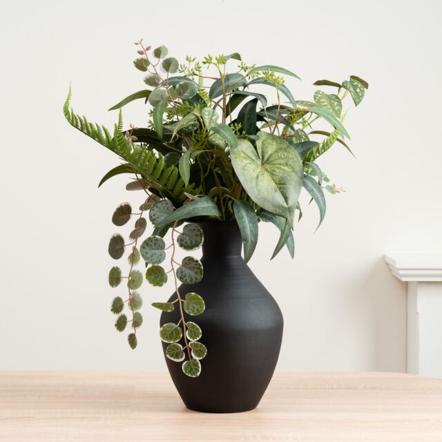 Scottish Everlastings Ltd 58cm Mixed leaves Bouquet in Green - image 1