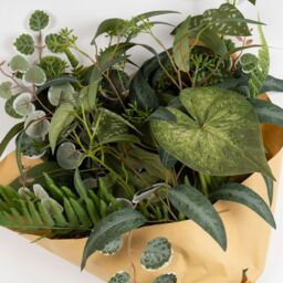 Scottish Everlastings Ltd 58cm Mixed leaves Bouquet in Green - thumbnail 3