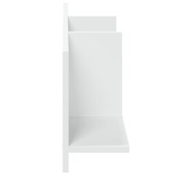 Berkfield Home Wall Cabinet 100x16.5x30 cm White Engineered Wood - thumbnail 5