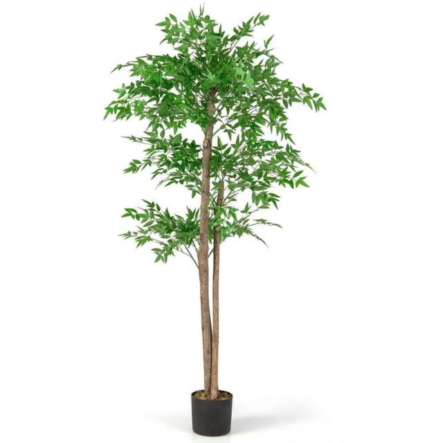 Kelvenix 160 CM Artificial Bamboo Tree in Green - Size: 0.6m2 - image 1