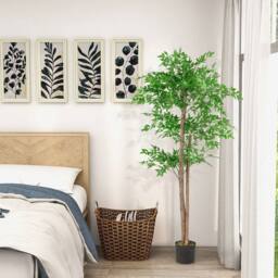 Kelvenix 160 CM Artificial Bamboo Tree in Green - Size: 0.6m2 - thumbnail 4