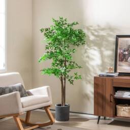 Kelvenix 160 CM Artificial Bamboo Tree in Green - Size: 0.6m2 - thumbnail 3