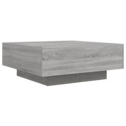 Berkfield Home Coffee Table Grey Sonoma 80x80x31 cm Engineered Wood - Size: 80 x 80 x 31 cm - thumbnail 7