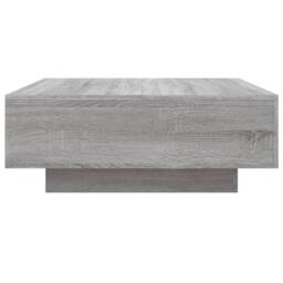 Berkfield Home Coffee Table Grey Sonoma 80x80x31 cm Engineered Wood - Size: 80 x 80 x 31 cm - thumbnail 5
