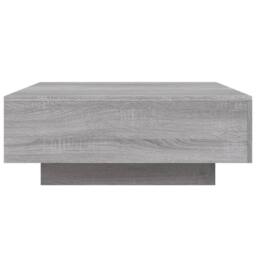 Berkfield Home Coffee Table Grey Sonoma 80x80x31 cm Engineered Wood - Size: 80 x 80 x 31 cm - thumbnail 6