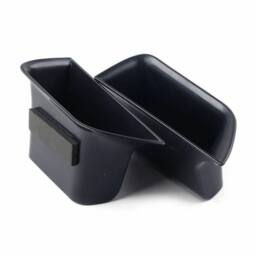 Ventryn 2 Pack Front Door Armrest Storage Box For XF 2008-2015 in Black - thumbnail 3