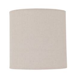 First Choice Lighting Set of 2 Buck - Clear Glass Table Lamp with Natural Linen Shades - thumbnail 6