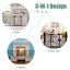 Costway 5-panel Metal Baby Pet Playpen Fireplace Fence Indoor Outdoor for Baby Pet in Black - thumbnail 2