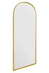 "MirrorOutlet Gold Framed Arched Garden Wall Mirror 71"" X 24"" (180CM X 60CM) - Size: 1 Pack" - thumbnail 4