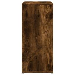 Berkfield Home Sideboard Smoked Oak 60x31x70 cm Engineered Wood in Brown - Size: 60 x 31 x 70 cm - thumbnail 6