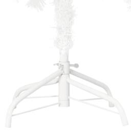 Berkfield Home Beautiful Artificial Pre-lit Christmas Tree with Ball Set White 120 cm - thumbnail 5