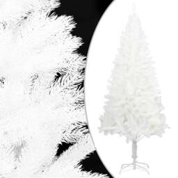 Berkfield Home Beautiful Artificial Pre-lit Christmas Tree with Ball Set White 120 cm - thumbnail 3