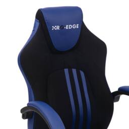 RayGar RG-EDGE Gaming Office Chair High Back, Armrests & Adjustable Height in Blue - Size: 1 Pack - thumbnail 4