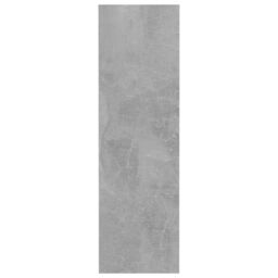 Berkfield Home Wall Shoe Cabinet Concrete Grey 60x18x60 cm Engineered Wood - Size: 60 x 18 x 60 cm - thumbnail 5