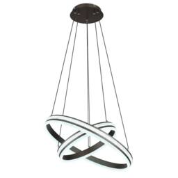 Netlighting Grouni Pendant Titanium 2x LED Dimmable 2700-6000K Remote in Grey - thumbnail 5