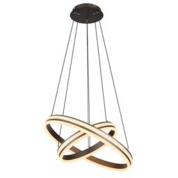 Netlighting Grouni Pendant Titanium 2x LED Dimmable 2700-6000K Remote in Grey - thumbnail 3