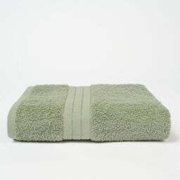 OHS 4 Pack of 100% Cotton Bathroom Bath Towel in Pale Green - thumbnail 2