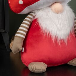 Samuel Alexander 60cm Red Soft Festive Funghi Trumpet Mushroom Gonk Decoration - thumbnail 6