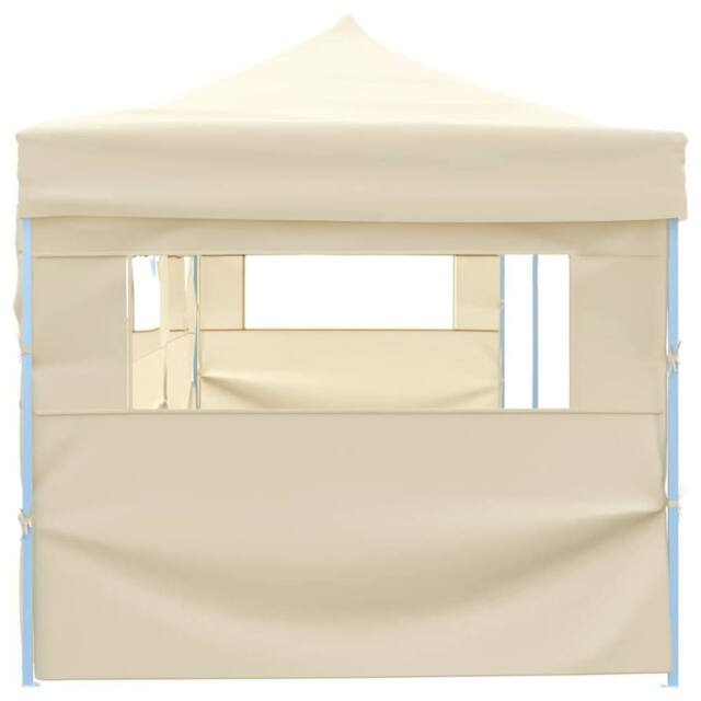 Berkfield Home Full Folding Pop-up Party Tent with 5 Sidewalls 3x9 m Cream in Beige - image 1