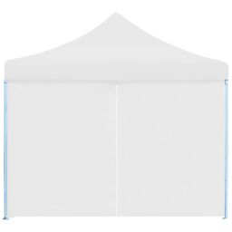 Berkfield Home Folding Pop-up Party Tent with 8 Sidewalls 3x9 m White - thumbnail 4