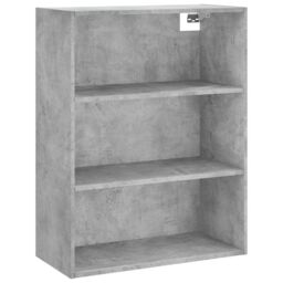 Berkfield Home Highboard Concrete Grey 69.5x34x180 cm Engineered Wood - thumbnail 5