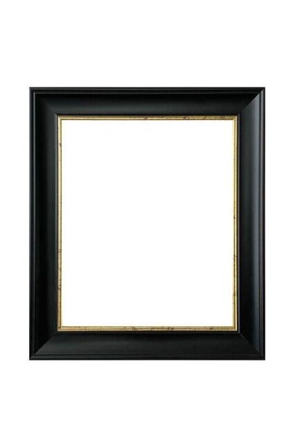 Frames & Mirrors 4U Scandi Distressed Wood Photo Frame 50 x 40 CM in Jet Black - image 1