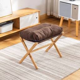 SPETLEK Foldable UnderDesk Footstool Chair coffee in Brown - Size: 0.6m2 - thumbnail 2