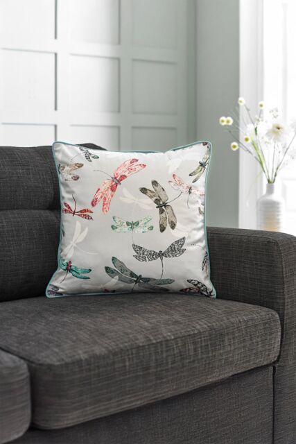 The Lyndon Company Dragonflies Filled 50cm x 50cm Square Cushion - Deyongs 1846 - Size: 50 cm x 50 cm - image 1