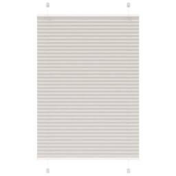 Berkfield Home Pleated Blind Light Grey 85x150 cm Fabric Width 84.4 cm Polyester - thumbnail 2