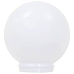 Berkfield Home Outdoor Solar Lamps 6 pcs LED Spherical 20 cm RGB in White - thumbnail 8