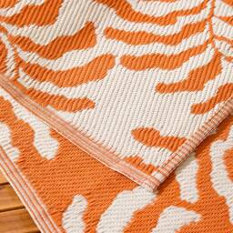 Furn Tocorico Woven Outdoor/Indoor Rug in Orange - Size: 120 cm x 180 cm - thumbnail 5