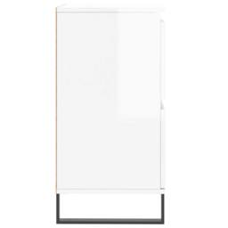 Berkfield Home Sideboard High Gloss White 60x35x70 cm Engineered Wood - Size: 60 x 35 x 70 cm - thumbnail 7