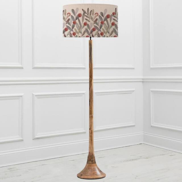 Voyage Maison Kinross Floor Lamp With Katsura Eva Lampshade in Scarlet - image 1