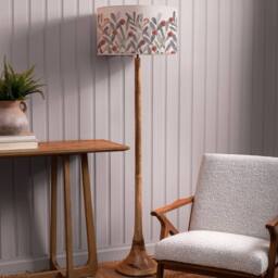 Voyage Maison Kinross Floor Lamp With Katsura Eva Lampshade in Scarlet - thumbnail 2