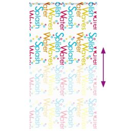 Berkfield Home Shower Roller Blind with Cassette 130x240 cm Fabric Width 126 cm in Black - thumbnail 5