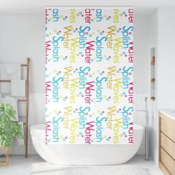 Berkfield Home Shower Roller Blind with Cassette 130x240 cm Fabric Width 126 cm in Black - thumbnail 2