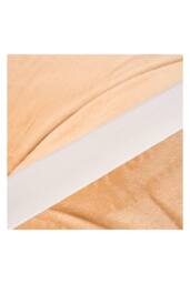 Living and Home Crown-Shaped Ruffled Bed Headboard Pillow in Camel - Size: Small - thumbnail 6