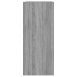 Berkfield Home Book Cabinet/Room Divider Grey Sonoma 40x30x72 cm - Size: 40 x 30 x 72 cm - thumbnail 4