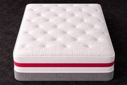 Nexus Mattresses Ltd Firm Bronze 1500 Pocket Spring Mattress in White - Size: Double
