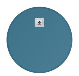 Showerdrape Fitzrovia Round Wall Mounted Frameless Bevelled Edge Bathroom Mirror 45 x 45cm in Silver - Size: Small - thumbnail 3