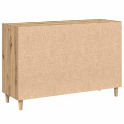 Berkfield Home Sideboard Artisian Oak 103.5x35x70 cm Engineered Wood in Brown - thumbnail 7