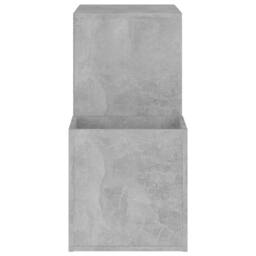 Berkfield Home Hall Shoe Cabinet Concrete Grey 105x35.5x70 cm Engineered Wood - thumbnail 6