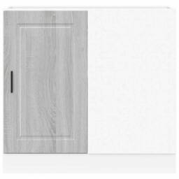 Berkfield Home Kitchen Base Cabinet Porto Grey Sonoma Engineered Wood - thumbnail 4
