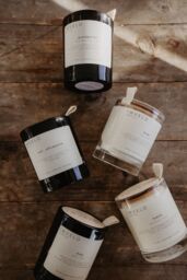 Imvelo Candle Co Definition Candle - Grandparent (Lime Basil + Mandarin) in Amber - thumbnail 2