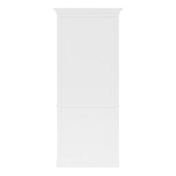 Teamson Home Tall Linen Tower Cabinet with 2 Doors, 2 Drawers & Shelves in White - thumbnail 6