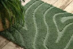RugsX Dywaniki Łazienkowe Rug in Green - Size: 50 cm x 80 cm - thumbnail 5