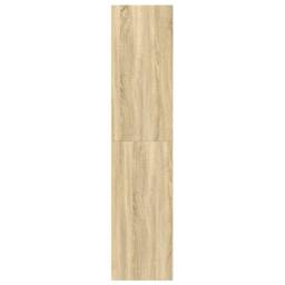 Berkfield Home Highboard Sonoma Oak 70x41x185 cm Engineered Wood in Light Brown - Size: 70 x 41 x 185 cm - thumbnail 5