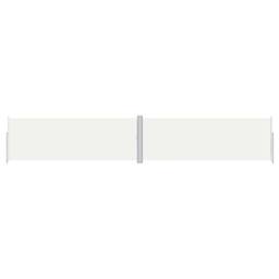 Berkfield Home Retractable Side Awning Cream 180x1000 cm