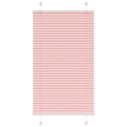Berkfield Home Pleated Blind Pink 75x100 cm Fabric Width 74.4 cm Polyester - thumbnail 2